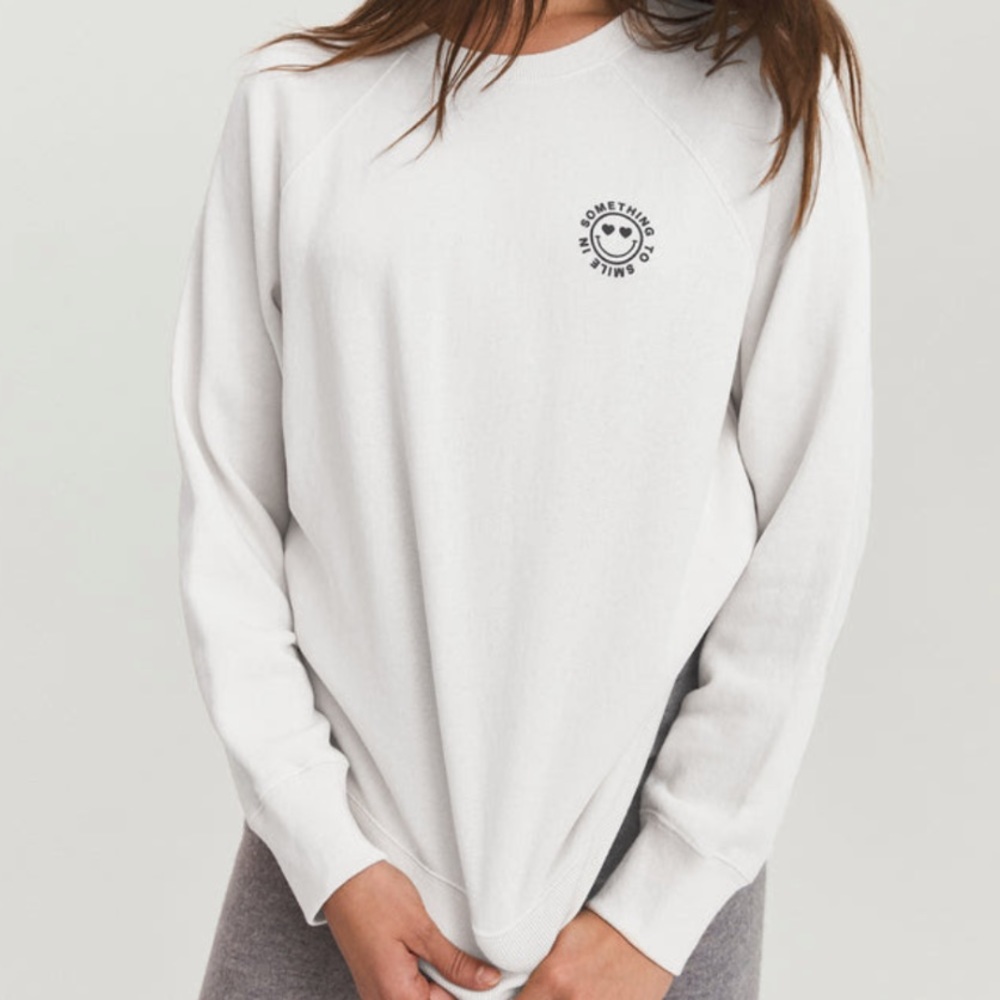 Something to Smile in Sweatshirt by Something Navy